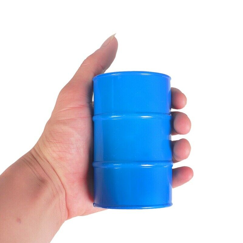 Metal Oil Drum for 1/10 RC Tracked Axle SCX10 90047 TAMIYA CC01 D90 D110 TF S7D4