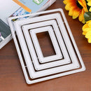 Circle Frame Metal Cutting Dies for DIY Scrapbooking Card Die Cuts (AB0009) A