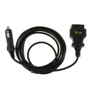Auto Emergency OBD2 ECU Power Supply Cable BT-50 with Cigarette Lighter Plug