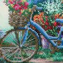 Garden Bike DIY Diamond Painting Cross Stitch Kit Mosaic Picture Home Decor