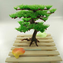 Artificial Plastic Pine Tree Aquarium Fish Tank Rockery Bonsai Ornament Decor