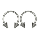 4pcs Women  Bar Barbell  Eyebrow Lip Nose Ball