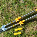 Telescopic Detachable Fishing Rod Holder Support Two Pole Bracket Carp Fish