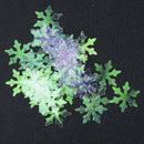 6pcs Christmas Holographic Snowflake Nail Art Glitter Sequins Nail Decoration