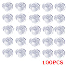 Silicone Earring Backs Rubber Earrings Backs Stoppers Cap Soft Clear Ear Ring