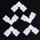 10Pcs LED Strip Connector 2pin 10mm L Shape Splitter No soldering Connector