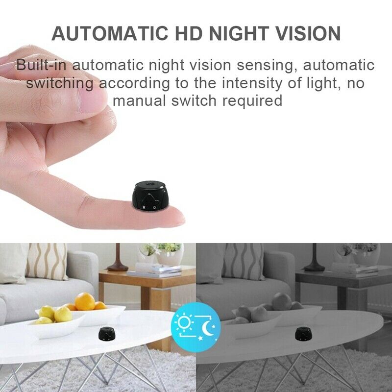 WD8 Wifi Mini Camera HD 720P Wireless IP Small Camera Night-Vision Video Re