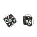 2Pieces 92mm Case Fan 12V DC PC CPU Computer Cooling Fan 2Wire 2Pin