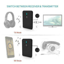 Smart Bluetooth 5.0 Transmitter Receiver 2In1 Adapter TV Audio PC C4D1 K1H5