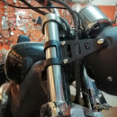 41-43mm Motorcycle Adjustable Headlight Mounting Bracket Head Lamp Holder Stand