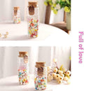 50 x Mini Cute Expression Capsules Love Pills Storage Wishing Drift Bottle- N6W1