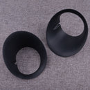 2pcs Front Bumper Fog Light Bezel Cover Black Fit for Dodge Ram 1500 2500 3500