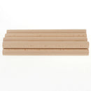 10Pcs Wood Dowel Rod - Wooden Dowels - 17mm Thin Wooden Dowels for Crafts - Wood