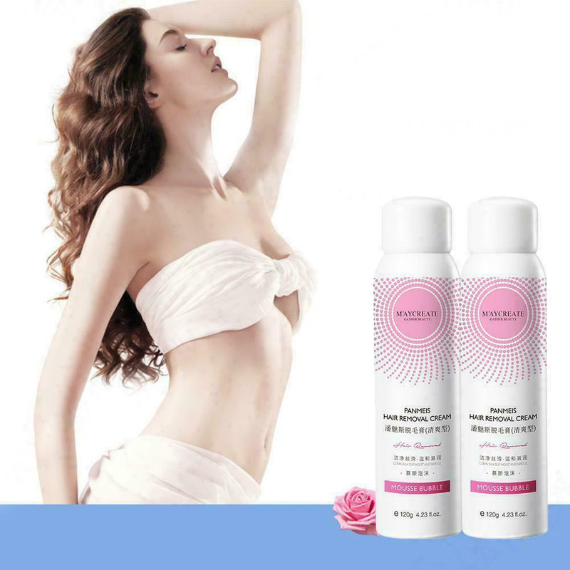 100% Natural Permanent Hair Removal Spray Hot X9C9