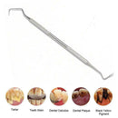 Stainless Steel Dental Hygiene Calculus Remover Teeth Tool Oral Cleaning De B6H6