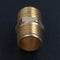 Solid Brass 1/4" PT Male Thread Water Hose Pipe Straight Connector