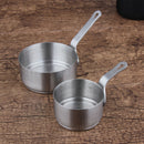 2 Pack Small Milk Pan Butter Coffee Milk Warmer Mini Butter Melting Pot,
