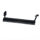 3FT 1M Spring Coiled Micro USB B to Mini USB 5 Pin Male Adapter Spiral cable  Z