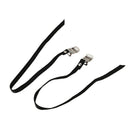 2 Road/Mountain Bike Pedal Replacement Cycle Toe Straps Black Nylon Securit