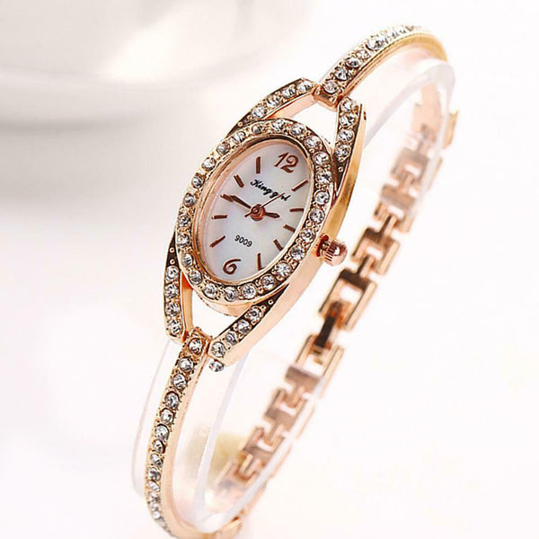 Hot Selling Casual Stainless Steel Wristwatch Women Fashion Reloj Watch #gib
