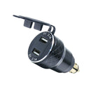 Aluminum DIN Motorcycle Charger 5V 2.1A Forr BMW Motorcycle F800 R1200 GS R120