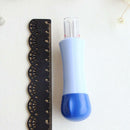 7 Punctuation Useful Needles Placed In Wool Felt Poke Transparent Tube