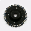 22 Tooth 4 Inch Orange Grinder Disc and Chain Fine Cut Chain Set for 100/11