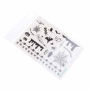 5 Pcs/Set Random  Tattoo Temporary Party Halloween Scary Blood StickeME