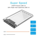 2.5 External Hard Drive Disk Case SSD / HDD Caddy USB 3.0 Portable Solid St