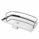 Bathroom Pole Shelf Shower Storage Caddy Rack Organiser Tray Holder, Dia 25 V8G9