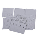 1:150 Scale Railway Outland Modern 4-Story Office City Building House Apartment