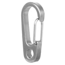 Titanium Ti TC4 Outdoor Key Carabiner Keyring Keychain Holder (Ti Color)