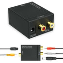 Digital Signal to Analog Audio Converter Coaxial Decoder+USB Cable A