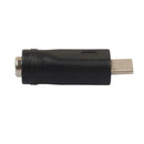 2pcs DC Power Adapter Type-C USB Male to DC5.5x2.1mm Female Jack Converter