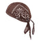 Women Mens Turban Soft Cotton Chemo Cancer Cap Head Scarf Cover Hat Coffee