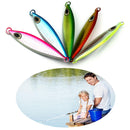 60g sea fishing lead metal fishes lure baits sea needle lead slow jigging ba â„–[