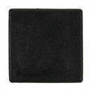 Square Table Chair Leg Tube Pipe Feet Insert Cap 25mmx25mm 20pcs Black