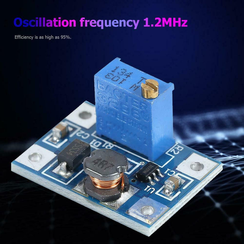 DC-DC SX1308 Step-UP Power Module 2-24V to 2-28V Adjustable Boost Converter