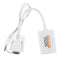 VGA Male to HDMI Female Audio Video Cable Converter w/ Audio & USB Cable