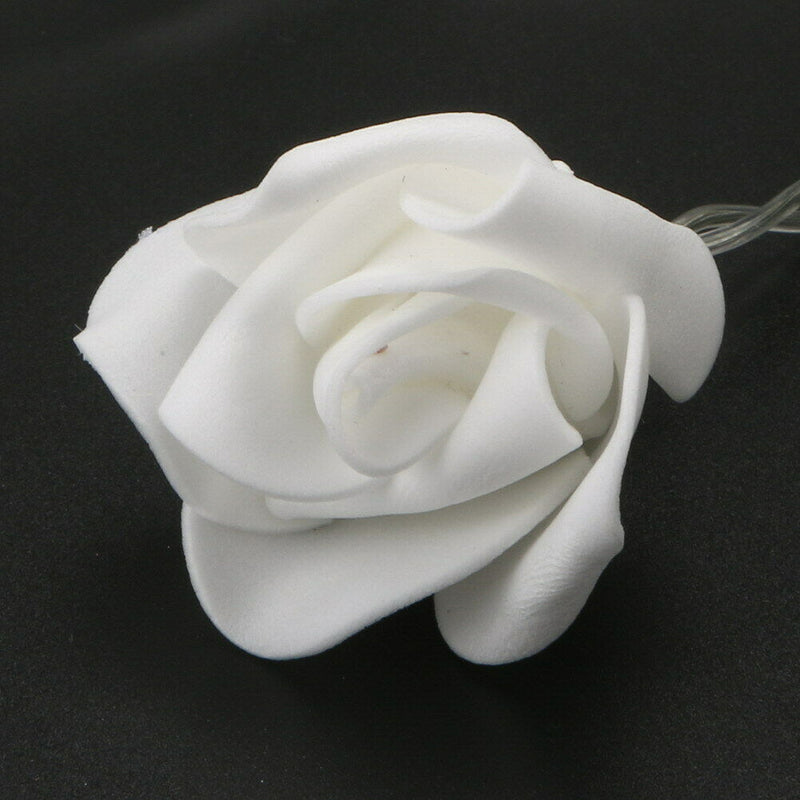 1.2M Rose Flower Fairy String Lights for Wedding Party Christmas