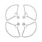 Propeller Protector for DJI Mavic Mini 2 Quick Release Prop Guard (Grey)