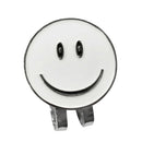 2 Pcs Cute  Face  Cap Visor Hat Clip Golf Ball