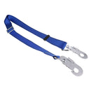23KN Durable Rock Climbing Mountaineering Safety Lanyard Belt with Carabiners