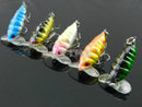Wonderful 5pcs Good Cicada Baits New Small Fishing Lures Crankbaits 4cm/1.57"