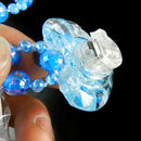 LED Flashing Necklace Cartoon Animals Light Up Pendants Party Heart Flower