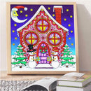 5D DIY Special Shaped Diamond Painting House Cross Stitch Mosaic Craft Kits