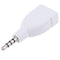 Converter Adapter USB 2.0 Female to 3.5mm Male AUX Audio Car Plug Jack wh dfTEUS