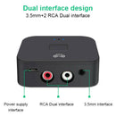 Bluetooth 5.0 Receiver APTX LL 3.5mm AUX RCA Jack Wireless Adapter Auto On/ M4P1