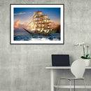 5D DIY Full Drill Diamond Painting Sailboat Embroidery Craft Kit Home Decor