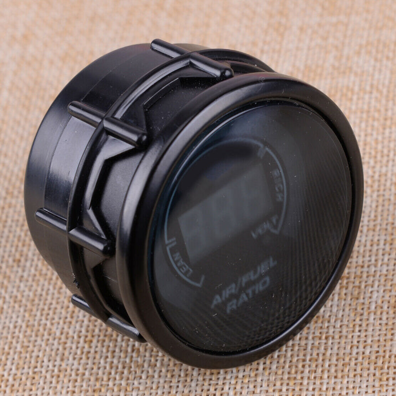 2" 52MM Digital Analog 20 LED Narrowband Air Fuel Ratio Monitor Racing Gauge New